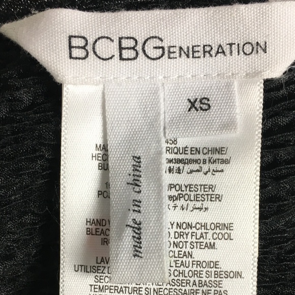 BCBGeneration Metallic Gray Skater Dress - Picture 4 of 5